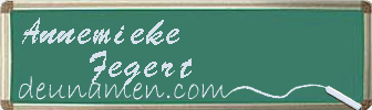 Annemieke Fegert Visitenkarte